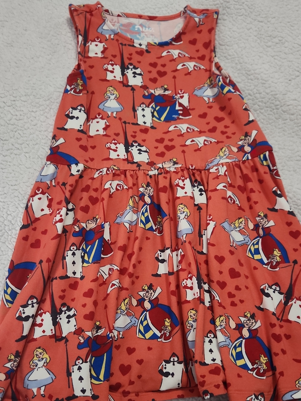 Rags Alice in Wonderland Dress Girls Size 3/4